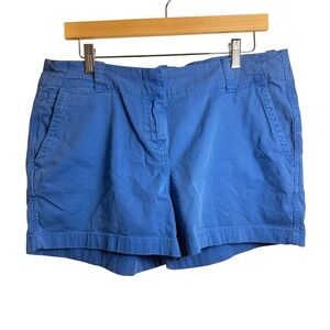 Vineyard Vines Womens  Size 10 Daybreak Blue Chino Shorts Cotton Stretch Twill